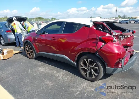 2018 Toyota C-Hr Xle z USA, uszkodzony, nr VIN JTNKHMBX3J1010421